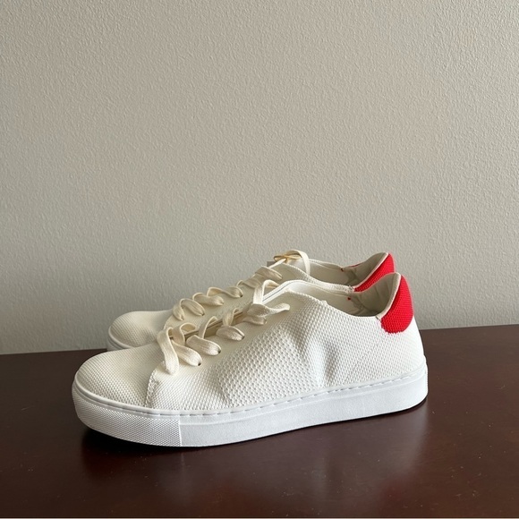 The‎ Greats Royal Knit Sneakers White Red Men’s Size 7/ Women’s 8.5 main image 15
